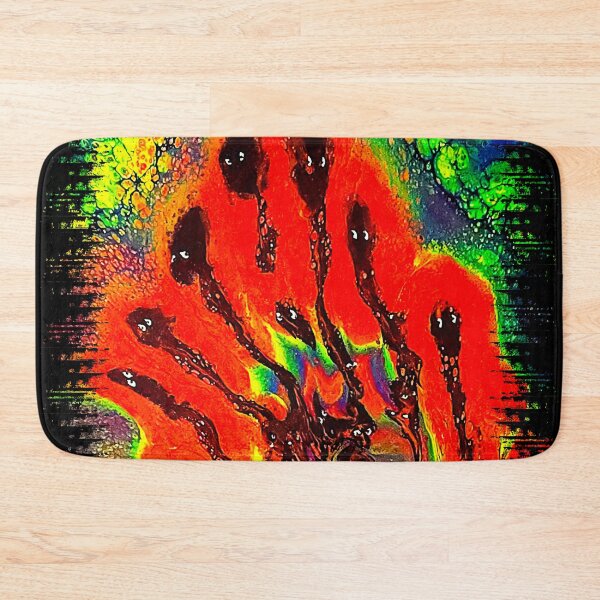 Item preview, The Watchers Original Acrylic Fluid Art by Phillip Tripp designed and sold by Cerafus.