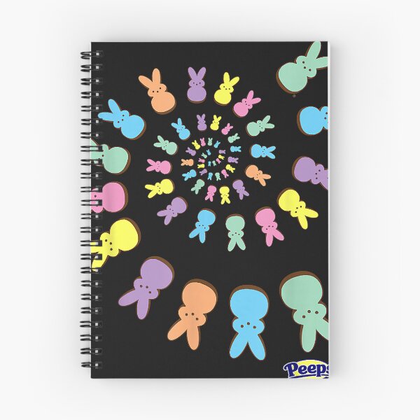 Item preview, Peeps Easter Colorful Spiral Of Sugary Bunnies T Shirt designed and sold by bonbin25.