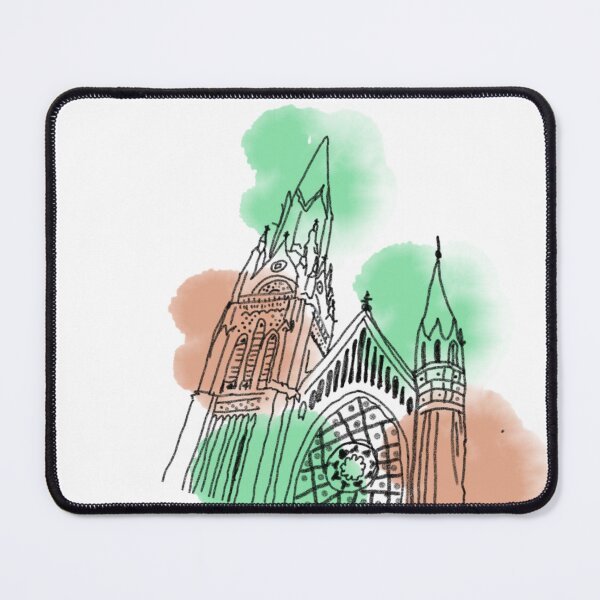 Item preview, Modern Architecture Illustration — Futuristic Urban Design designed and sold by dremneaw.