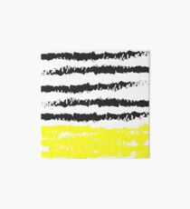 Black and Yellow Art Board