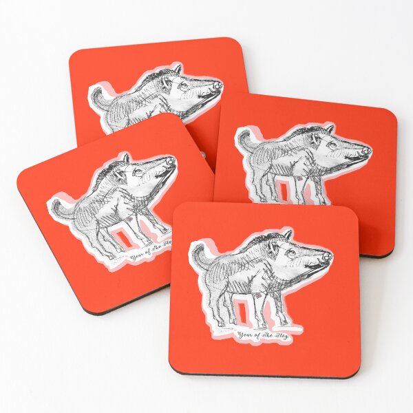 Item preview, Year of the Hog (drawing by ACCI) designed and sold by VanyssaGraphics.