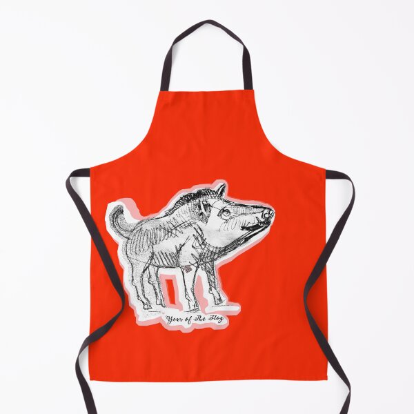 Item preview, Year of the Hog (drawing by ACCI) designed and sold by VanyssaGraphics.