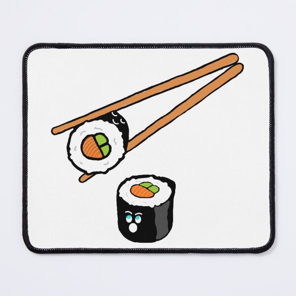 Item preview, shocked sushi v happy sushi designed and sold by embedesignsx.
