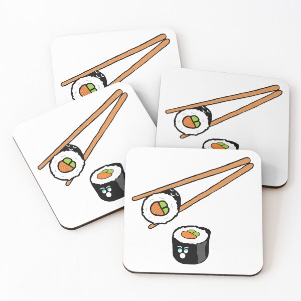 Item preview, shocked sushi v happy sushi designed and sold by embedesignsx.