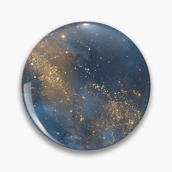 Item preview, Blue Galaxy Stardust Nebula Dreamy Cosmic Space Art designed and sold by Faithlines.