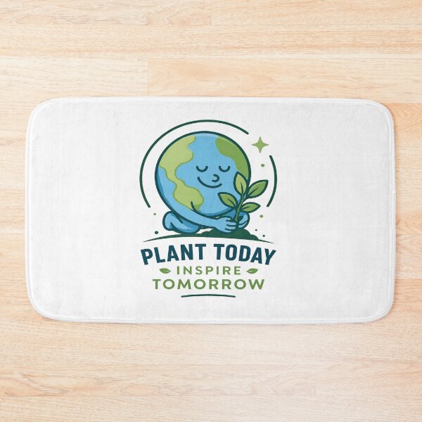 Item preview, Plant Today Inspire Tomorrow Earth Day designed and sold by LayercraftArt.