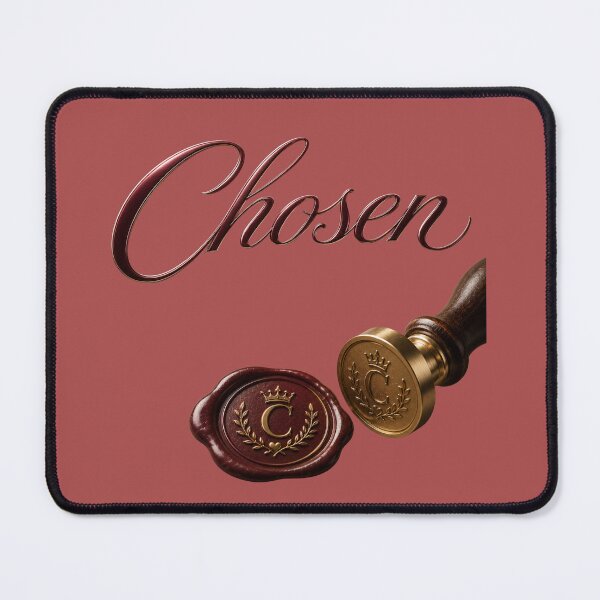 Item preview, Chosen With Love, Romantic Relationship Quote Design, Soft Heart Aesthetic designed and sold by JagrDesigns.