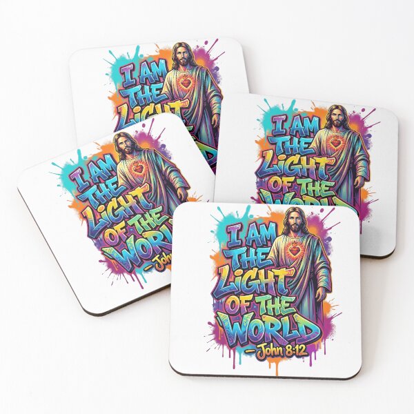 Item preview, I Am The Light of the World Graffiti Art designed and sold by AzmyStore.as .