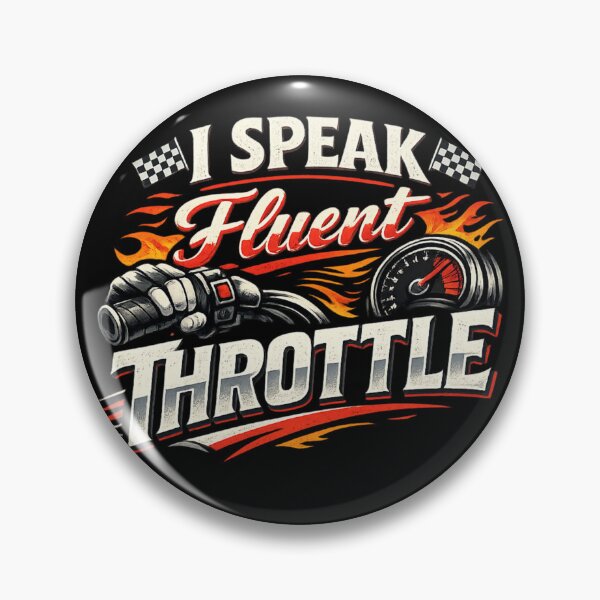 Artikelvorschau, Ich spreche fließend Gas – Humorvolles Design für Motorradrennen entworfen und verkauft von Ladys-Gents.