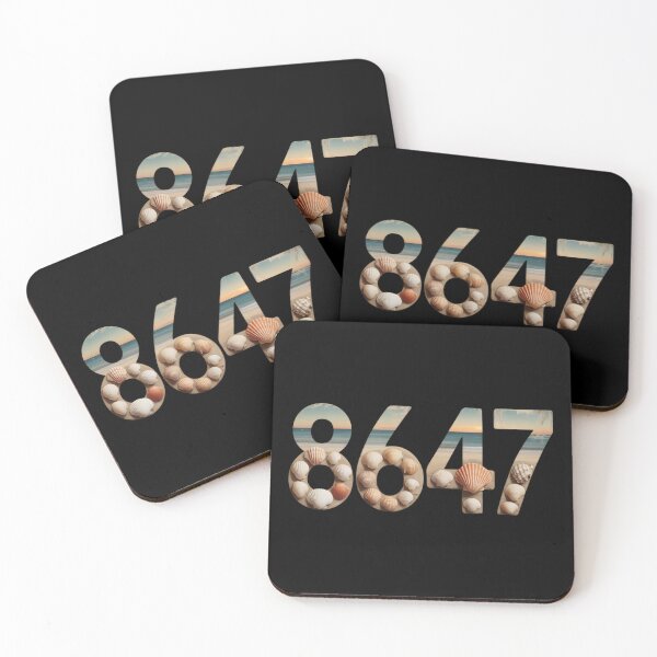 Item preview, 8647 Sea Shells Beach Code Vintage Coastal Design designed and sold by PROPera-design.