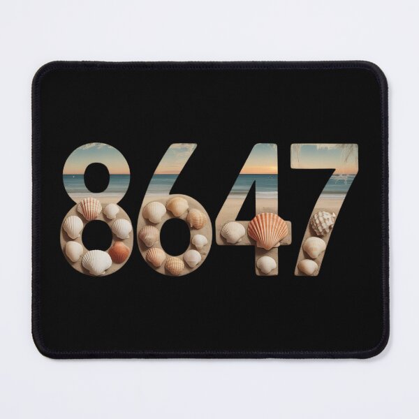 Item preview, 8647 Sea Shells Beach Code Vintage Coastal Design designed and sold by PROPera-design.