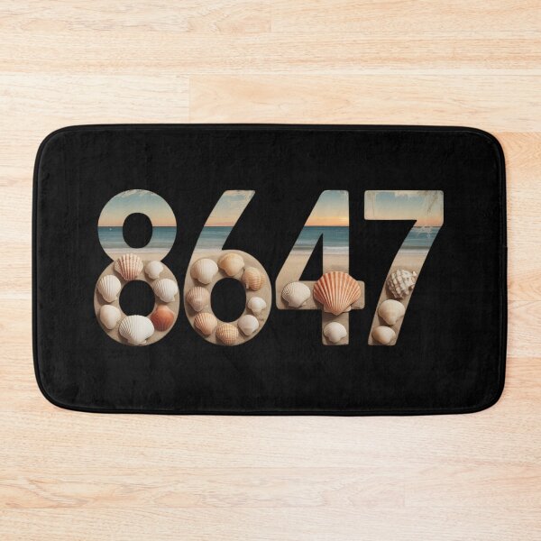 Item preview, 8647 Sea Shells Beach Code Vintage Coastal Design designed and sold by PROPera-design.