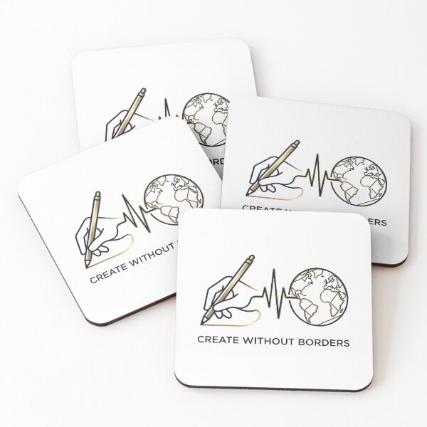 Item preview, Create Without Borders - Minimalist Artist Logo Design designed and sold by VibeDesignAI.