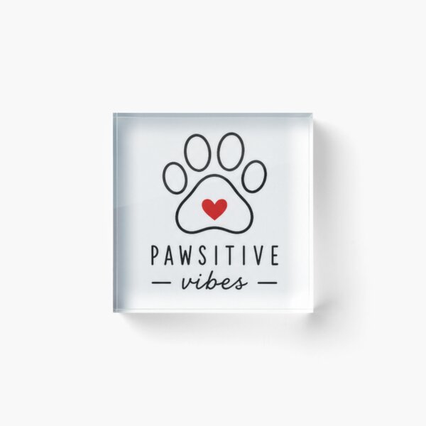 Item preview, "Paw" zitive vibes designed and sold by fadeinkstudio.