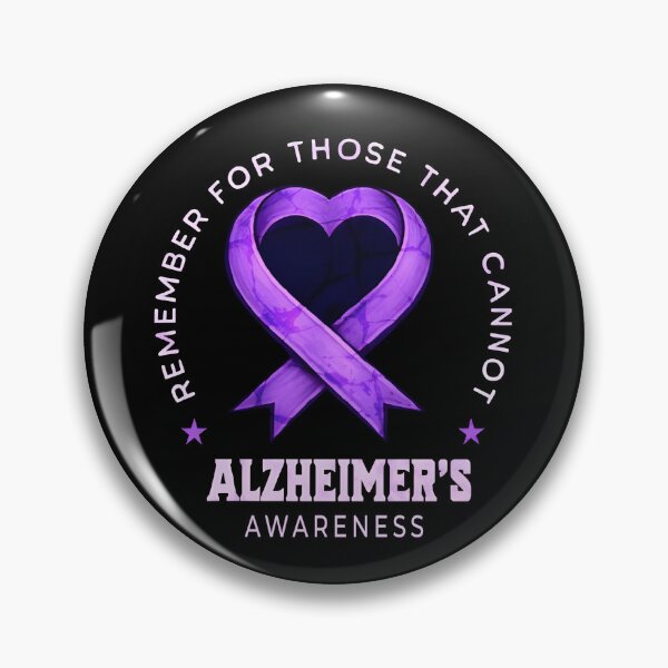 Item preview, Purple Alzheimer’s Awareness Ribbon – Dementia Support Floral Design designed and sold by fawzimorsy.