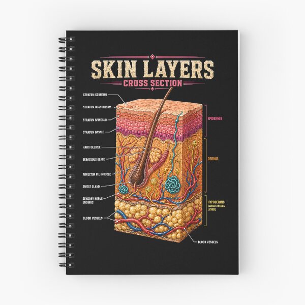 Item preview, Skin Layers Anatomy Biology Science Gifts designed and sold by Bralipse.