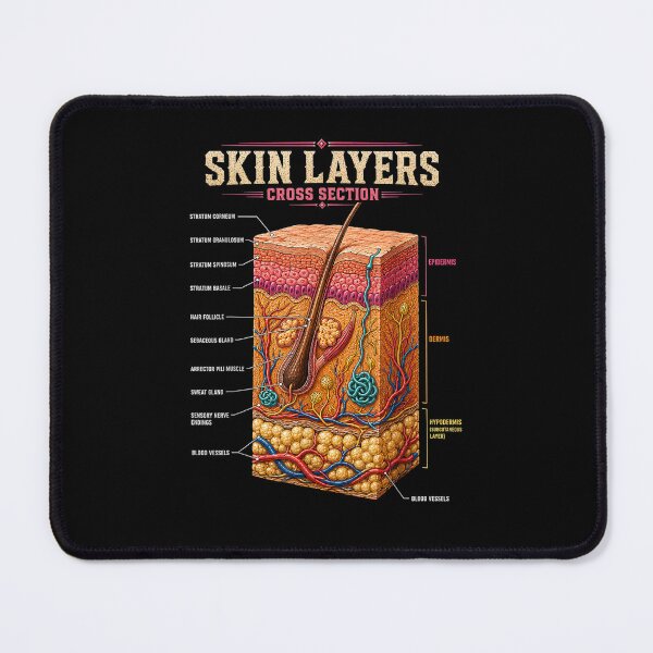 Item preview, Skin Layers Anatomy Biology Science Gifts designed and sold by Bralipse.
