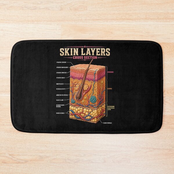 Item preview, Skin Layers Anatomy Biology Science Gifts designed and sold by Bralipse.