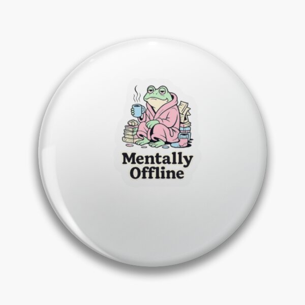 Item preview, Mentally Offline Frog designed and sold by sintam.