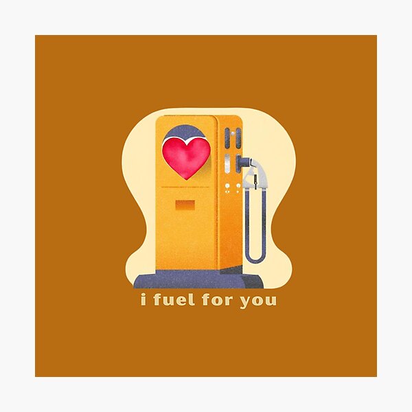 Item preview, I Fuel For You - Cute Pun | TeeHee Puns Funny Design designed and sold by TeeHee Puns.
