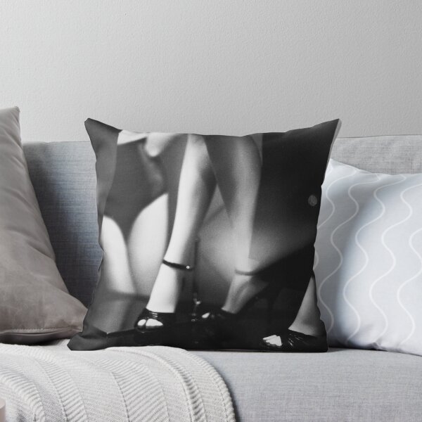 Item preview, Slim sexy shop dummy mannequin dummy legs in window black and white silver gelatin 35mm analog film photo designed and sold by edwardolive.