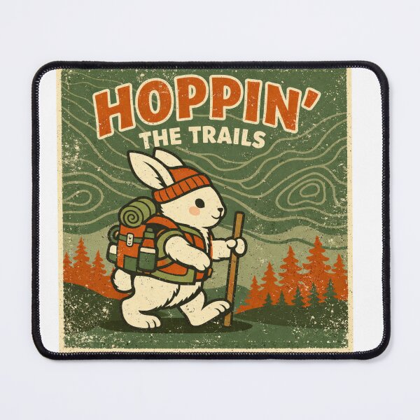Item preview, Hoppin’ the Trails designed and sold by craftedd.
