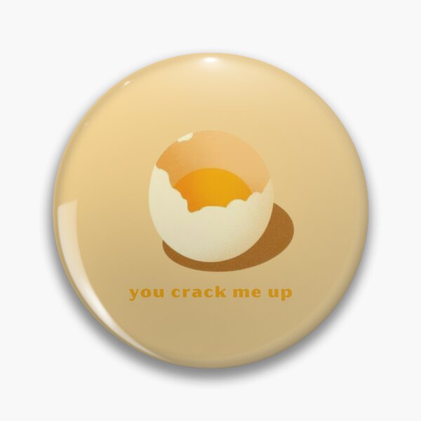 Item preview, You Crack Me Up - Cute Pun | TeeHee Puns Funny Design designed and sold by TeeHee Puns.