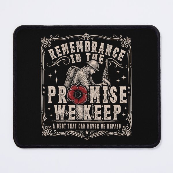 Item preview, Remembrance Is The Promise We Keep Honor Veteran designed and sold by schoolofbullies.