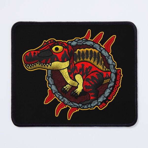 Item preview, Pocket Dinosaur #5 – Cute Chibi Spinosaurus Design designed and sold by Grimtech Workshop.