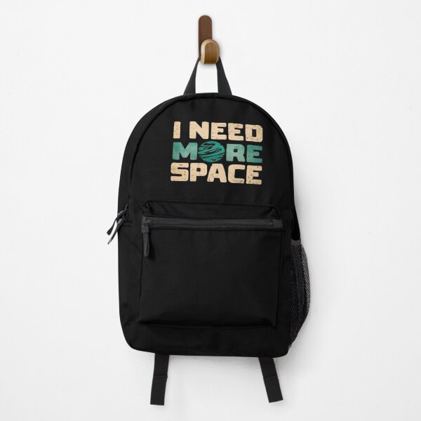 Item preview, I Need More Space Retro Cosmic Typography | Funny Outer Space Planet Quote Aesthetic Design designed and sold by Bright Nest Studio.
