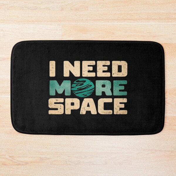 Item preview, I Need More Space Retro Cosmic Typography | Funny Outer Space Planet Quote Aesthetic Design designed and sold by Bright Nest Studio.