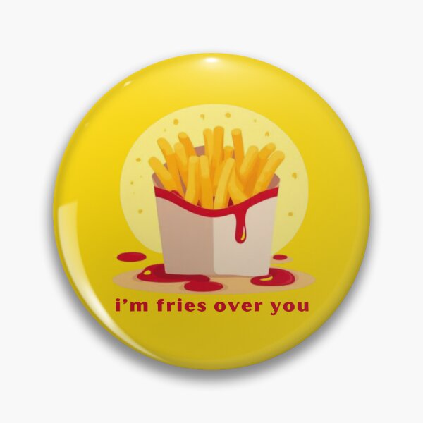 Item preview, I’m Fries Over You- Cute Pun | TeeHee Puns Funny Design designed and sold by TeeHee Puns.