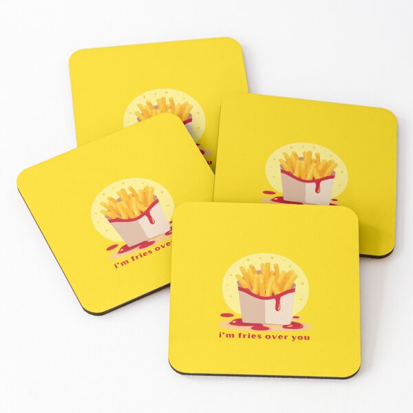 Item preview, I’m Fries Over You- Cute Pun | TeeHee Puns Funny Design designed and sold by TeeHee Puns.