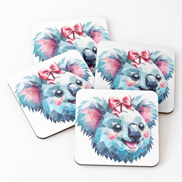 Item preview, Koala Crystal - Kawaii Low Poly designed and sold by artificia-off.