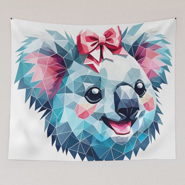 Item preview, Koala Crystal - Kawaii Low Poly designed and sold by artificia-off.