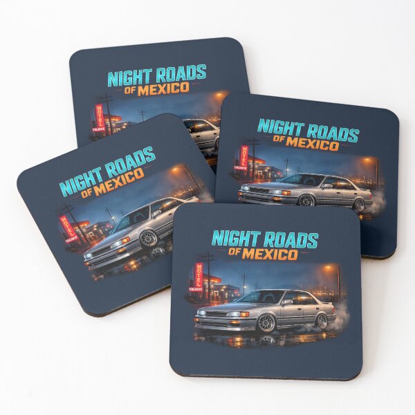 Item preview, Night Roads of Mexico Classic Car designed and sold by Retro Arabica.