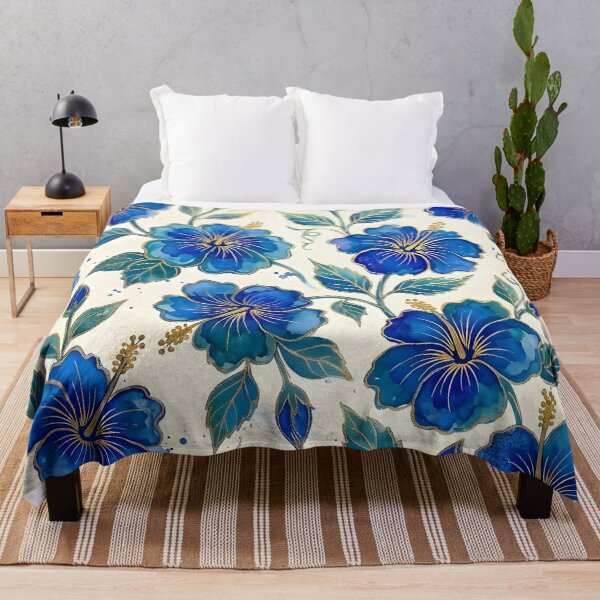 Item preview, Blue Hibiscus Flower designed and sold by GraphicsClub.