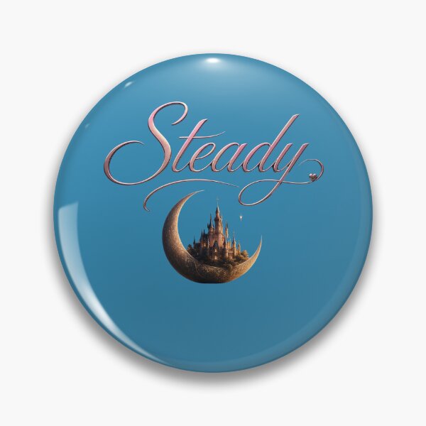 Item preview, Steady Love Wins, Romantic Loyalty Quote Design, Healthy Love Aesthetic designed and sold by JagrDesigns.