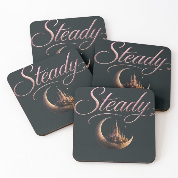 Item preview, Steady Love Wins, Romantic Loyalty Quote Design, Healthy Love Aesthetic designed and sold by JagrDesigns.