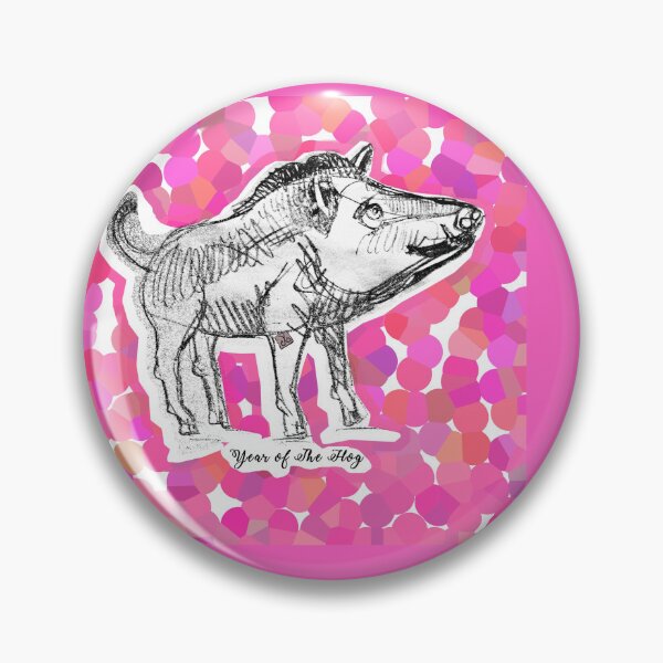 Item preview, Year of the Hog (drawing by ACCI) designed and sold by VanyssaGraphics.