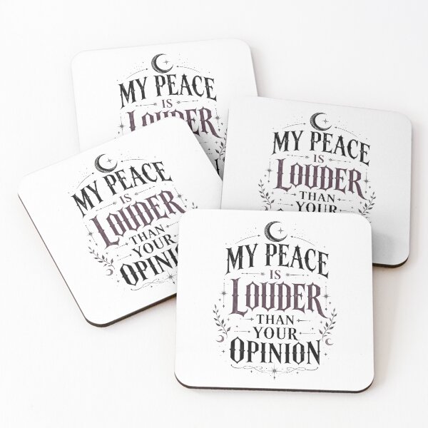 Item preview, Peace Louder Than Opinions designed and sold by the-dovlat.