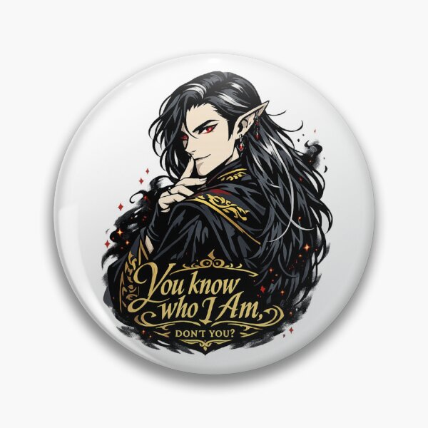 Item preview, Dark Prince Elf | “You Know Who I Am, Don’t You?” Gothic Fantasy Design designed and sold by MarekoraStudio.