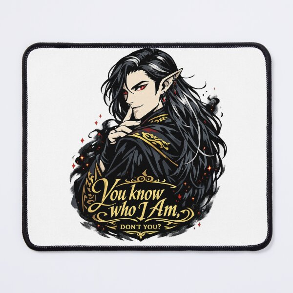 Item preview, Dark Prince Elf | “You Know Who I Am, Don’t You?” Gothic Fantasy Design designed and sold by MarekoraStudio.