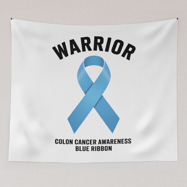 Item preview, Colon Cancer Awareness Blue Ribbon designed and sold by SapfireStuArt.