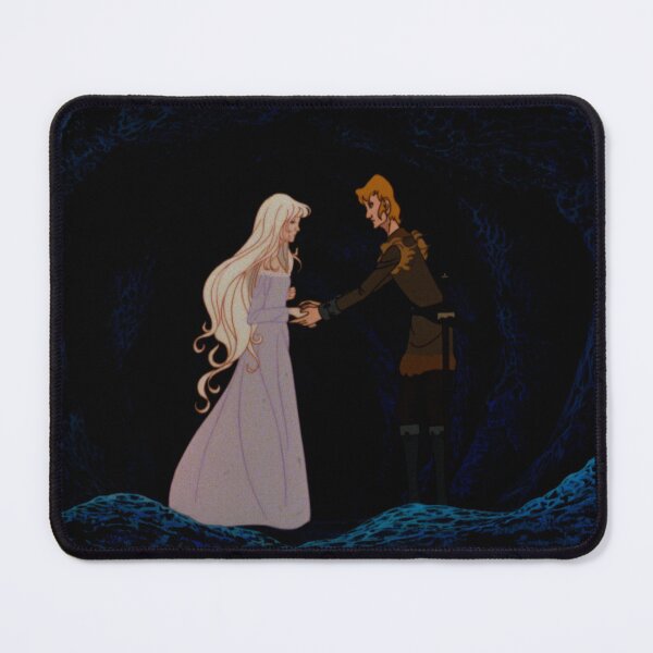 Item preview, Prince Lir and Lady Amalthea Holding Hands designed and sold by Official The Last Unicorn Shop.