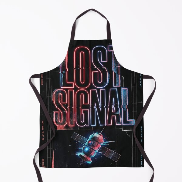 Item preview, LOST SIGNAL Retro Futurism Poster designed and sold by iwzzuel.
