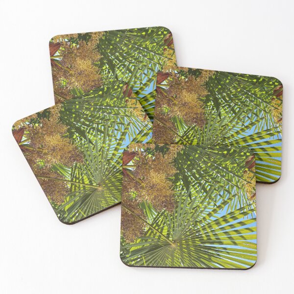 Item preview, Palm Fronds against a clear Blue Sky designed and sold by Violaman.