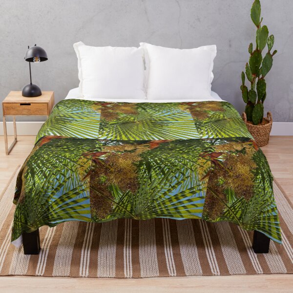 Item preview, Palm Fronds against a clear Blue Sky designed and sold by Violaman.
