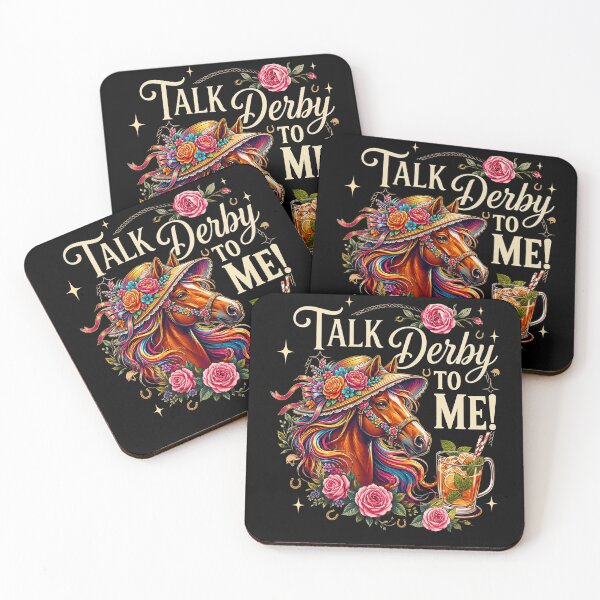 Item preview, Vintage Horse Racing Talk Derby Day to Me Derby Horse designed and sold by schoolofbullies.