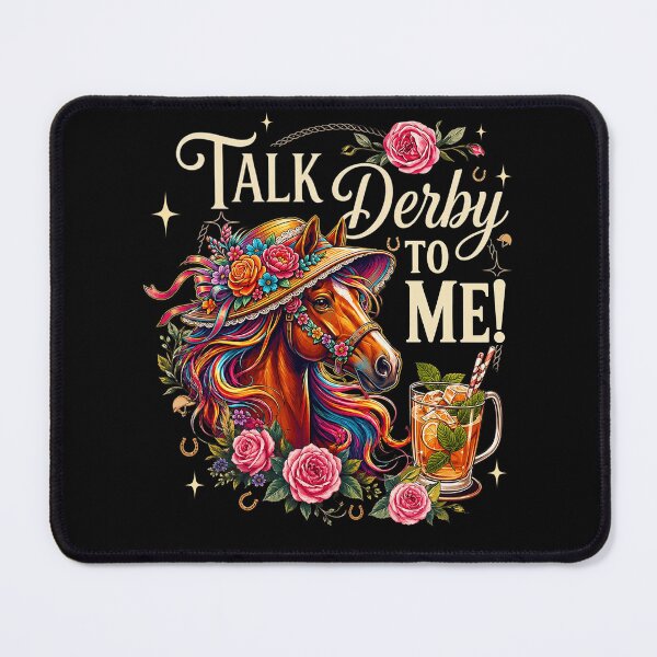 Item preview, Vintage Horse Racing Talk Derby Day to Me Derby Horse designed and sold by schoolofbullies.